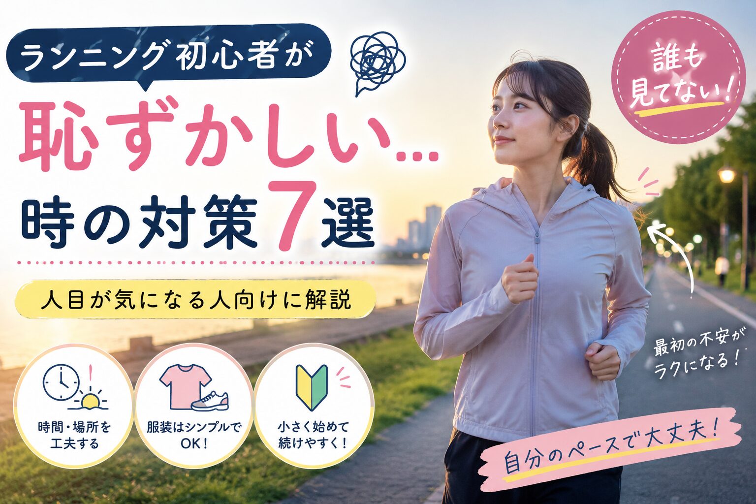ランニング 初心者 恥ずかしい