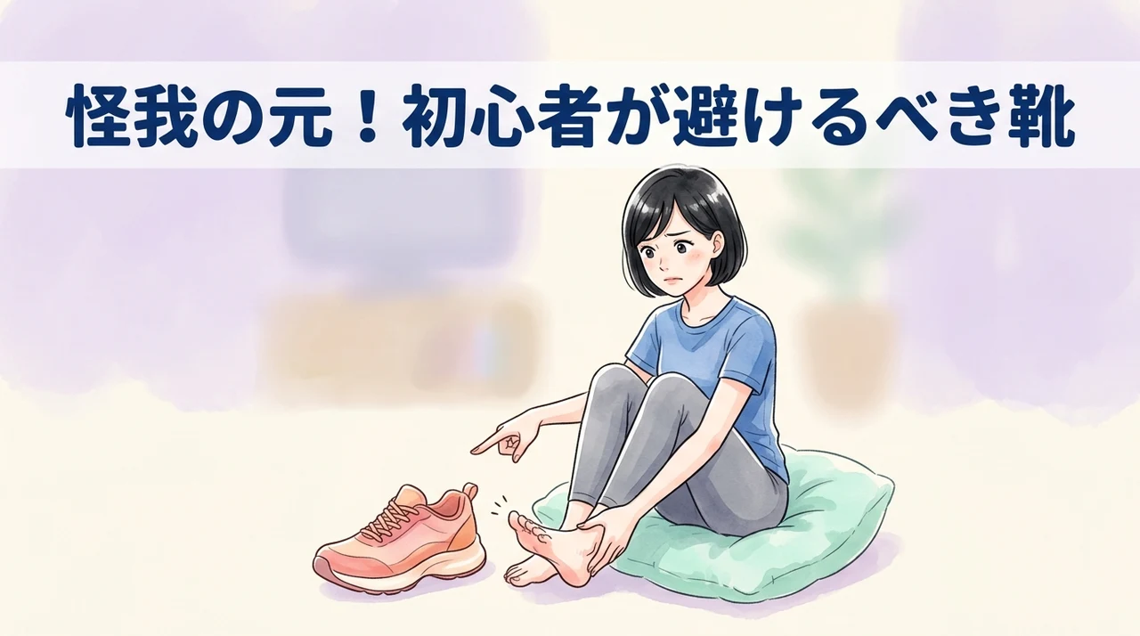 初心者が履くと怪我をする危険なシューズの特徴