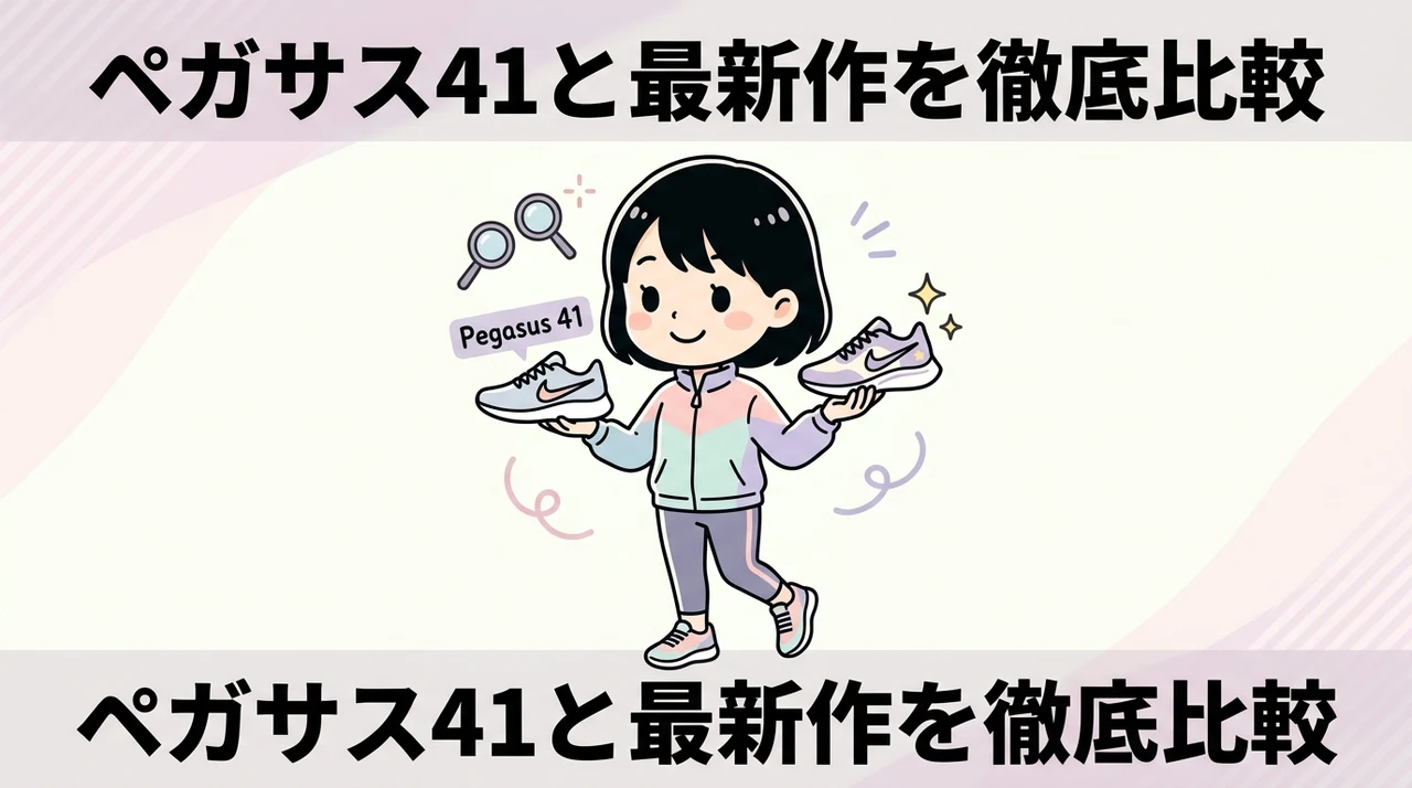 前作ペガサス41との違いを徹底比較