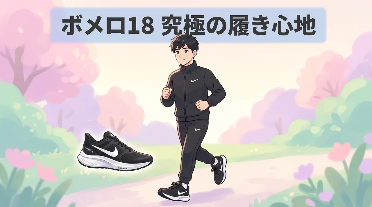 Nike ボメロ18の履き心地を徹底レビュー