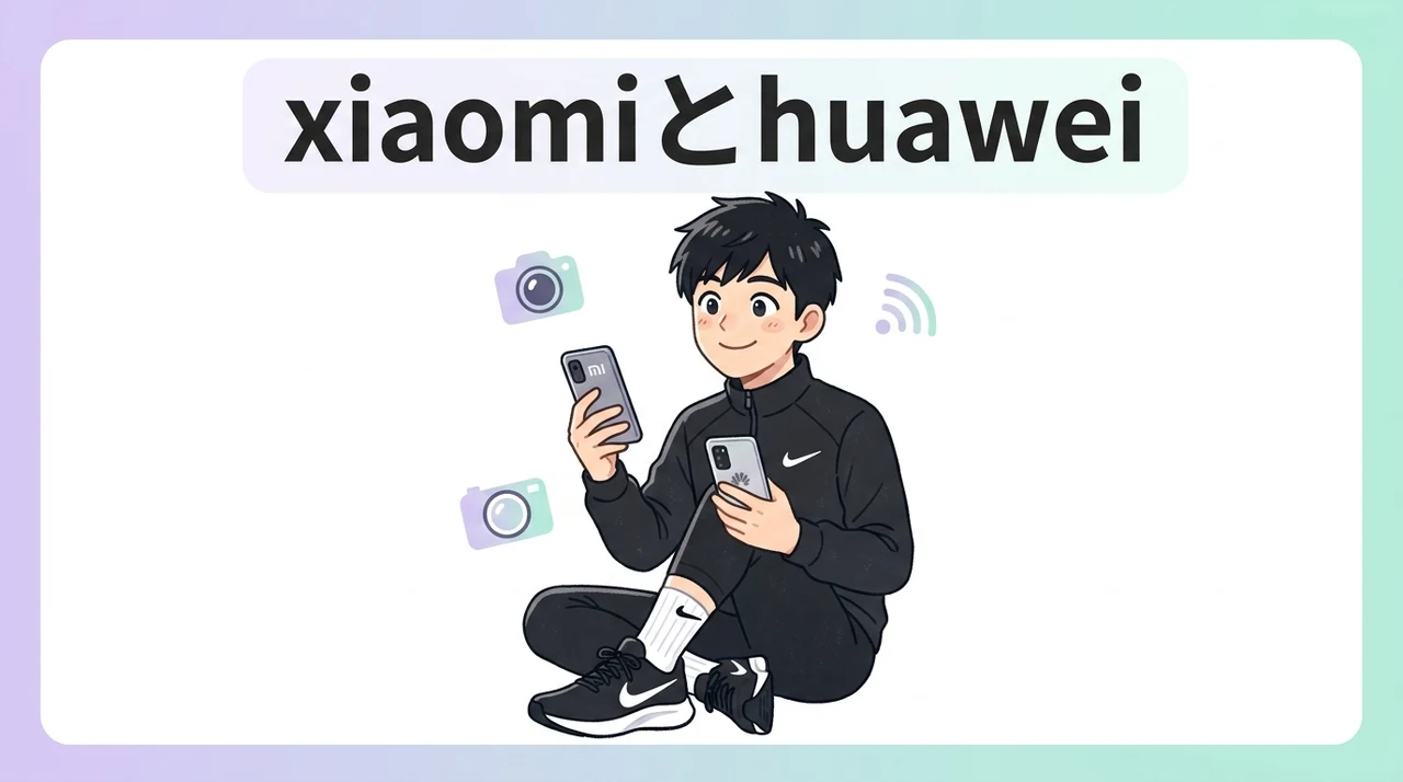 xiaomiとhuaweiの基本情報とメーカー戦略を比較