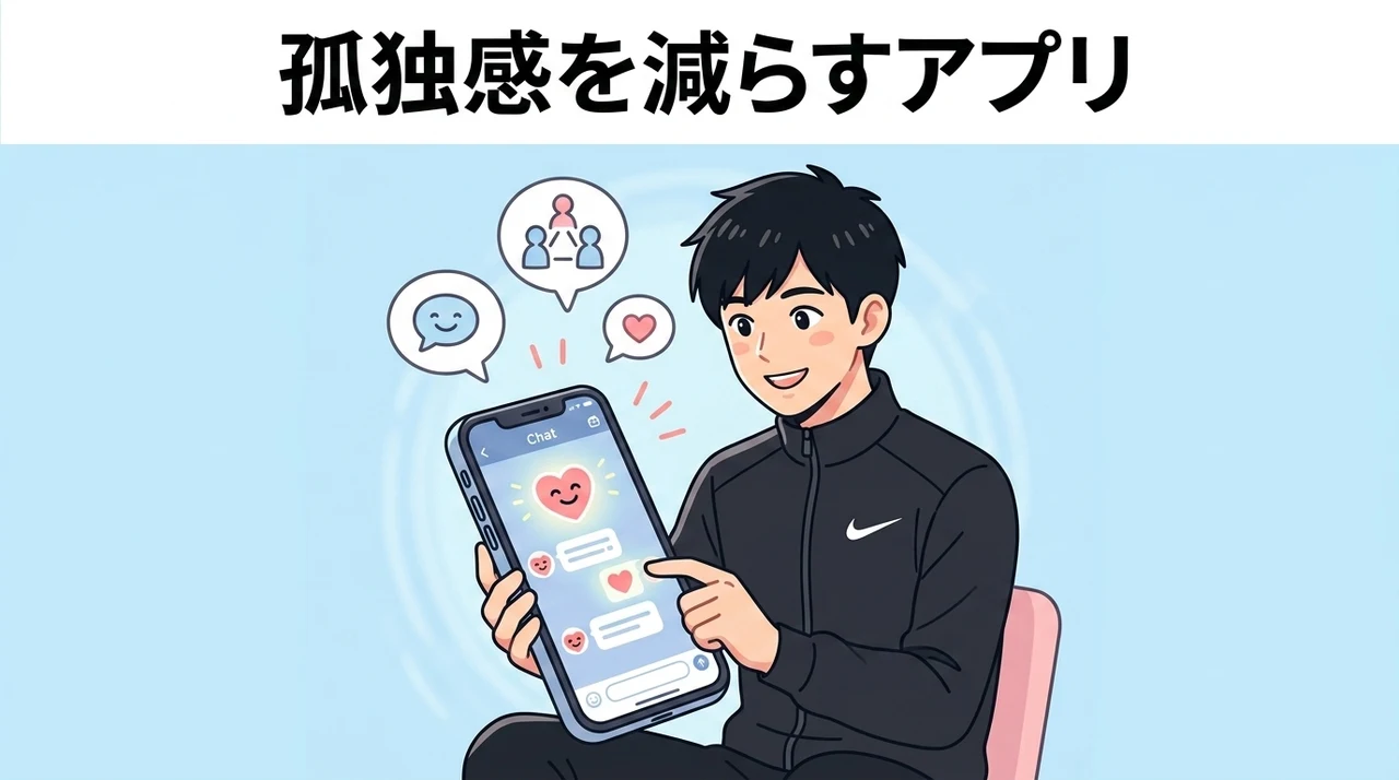 孤独感を減らすアプリとコミュニティ活用法