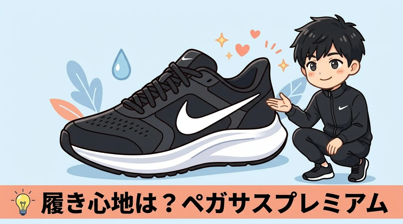 Nike ペガサスプレミアムの履き心地を徹底レビュー