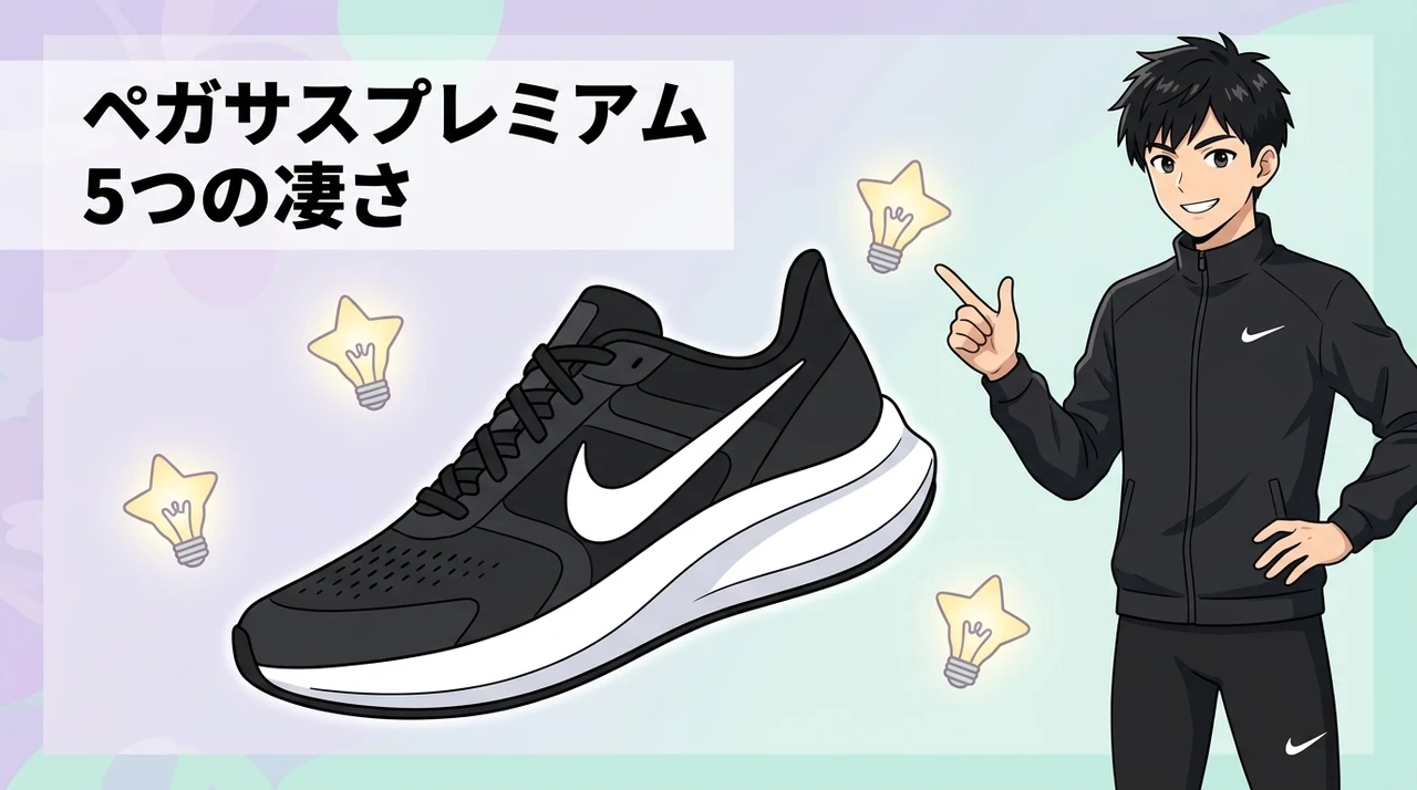 Nike ペガサスプレミアムで実感した5つのメリット