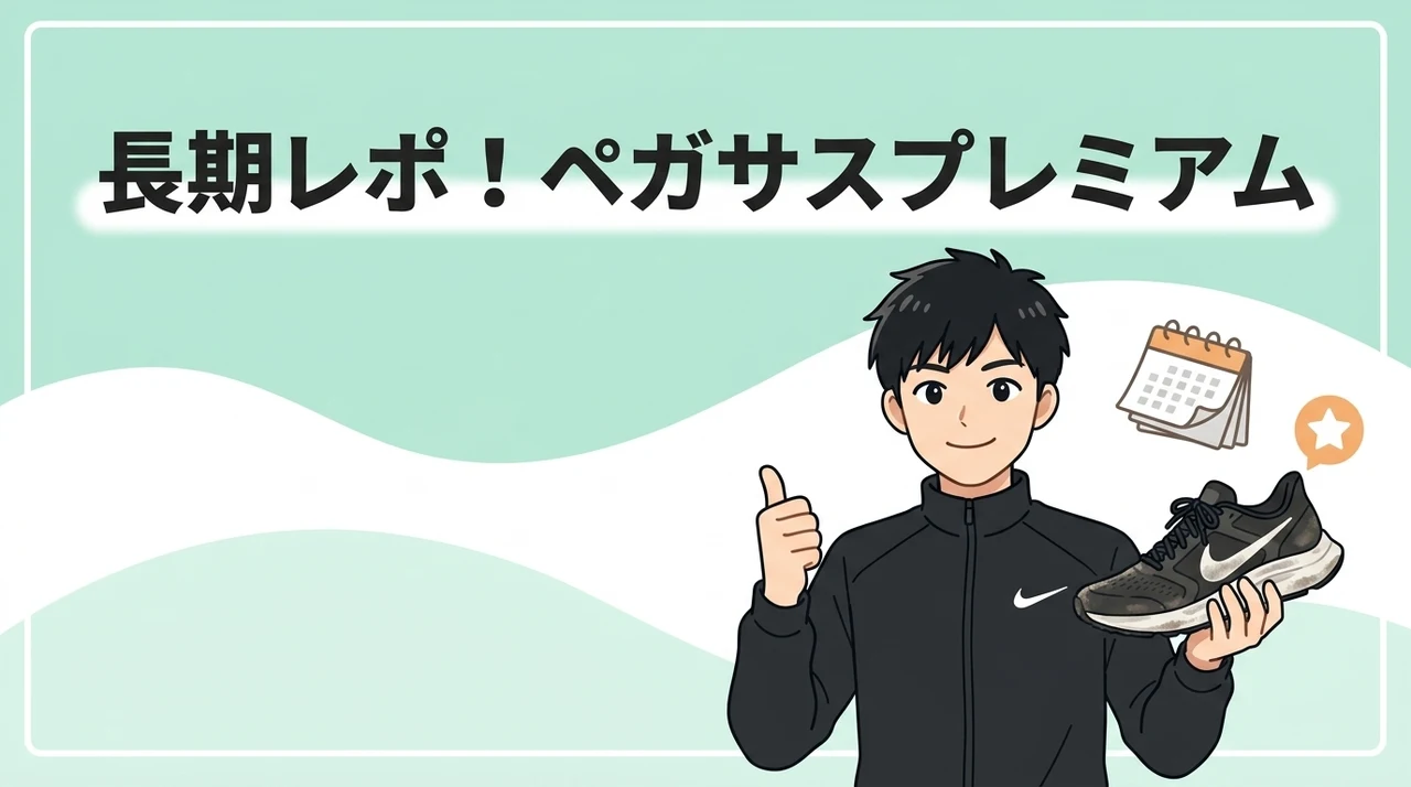 Nike ペガサスプレミアムの長期使用レポート