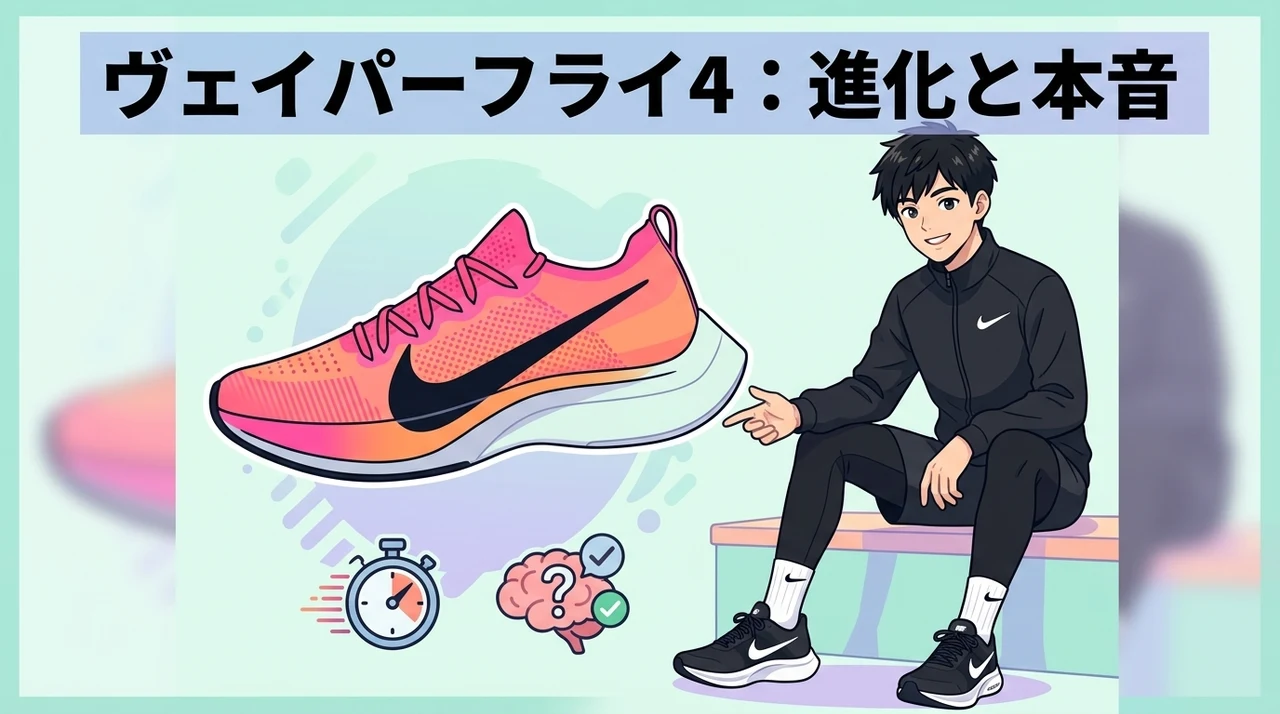 Nike ヴェイパーフライ4の徹底レビュー｜実走で体感した進化と本音