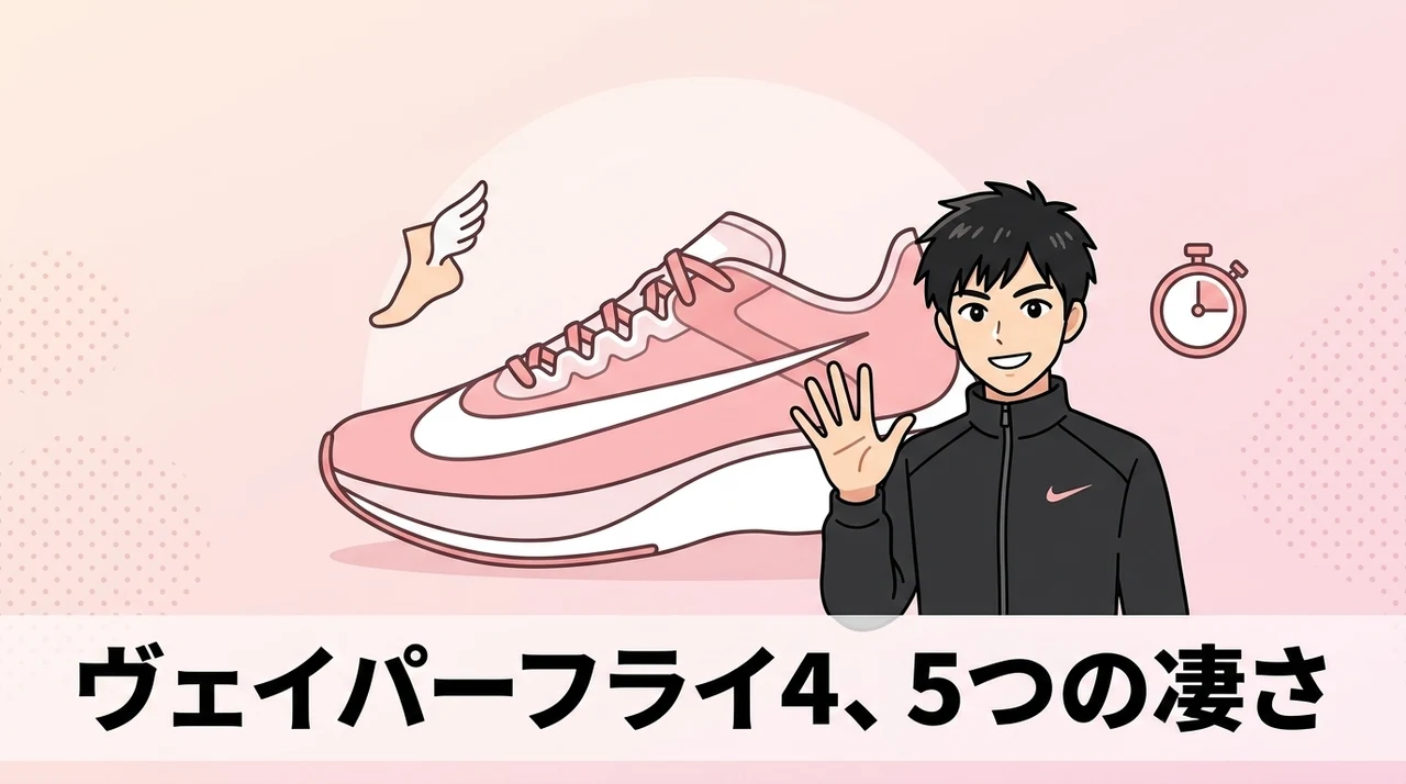 ヴェイパーフライ4で実感した5つのメリット