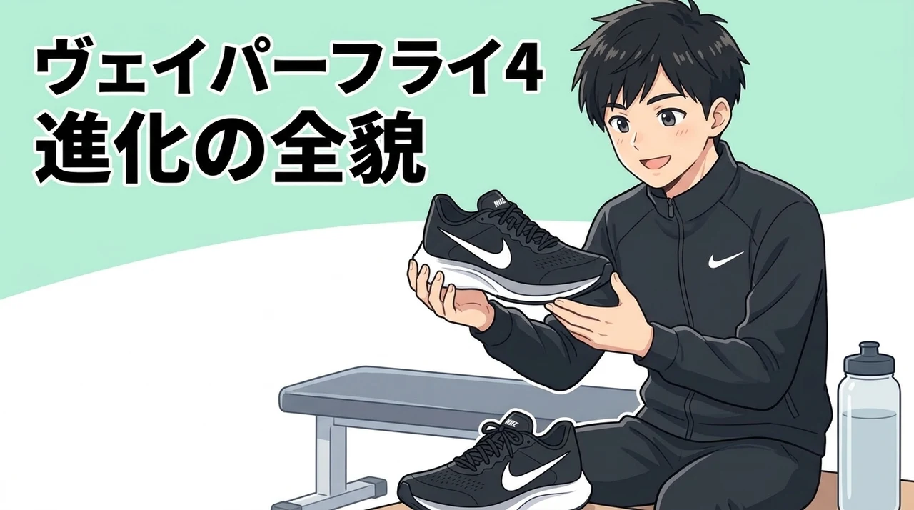 ヴェイパーフライ4の基本スペックと前作からの進化点