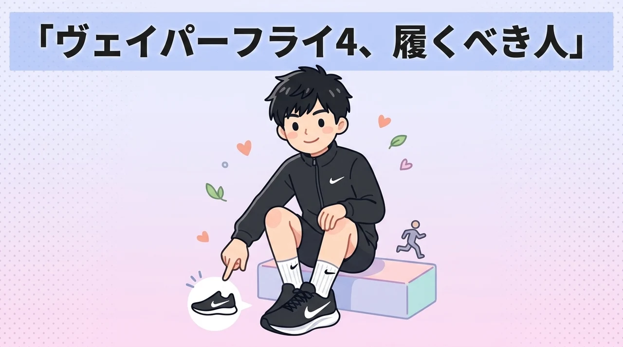 こんなランナーにヴェイパーフライ4はおすすめ