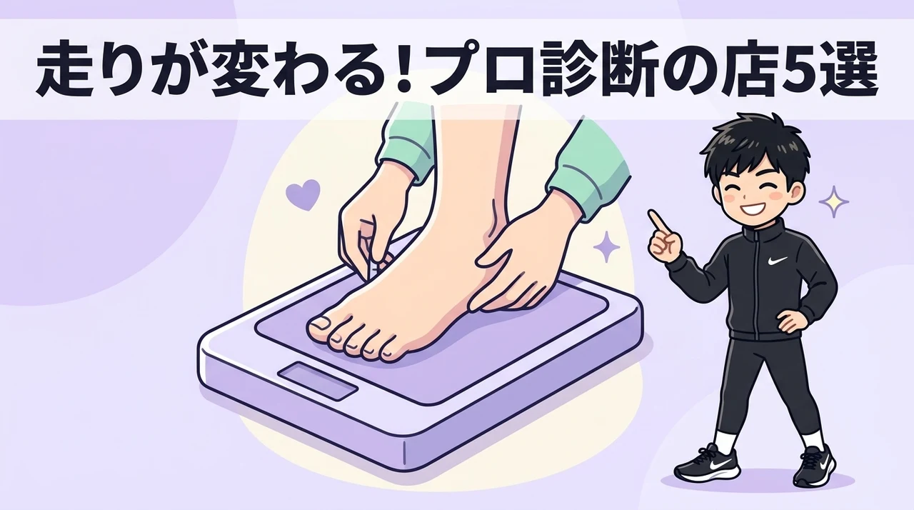プロの診断が受けられるおすすめのランニングシューズ店舗5選
