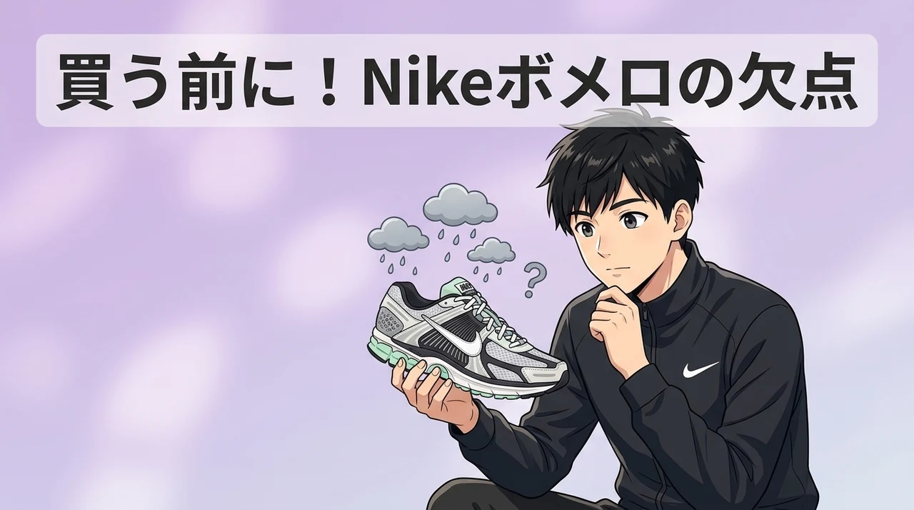 Nike ボメロ プレミアムの購入前に知るべきデメリット
