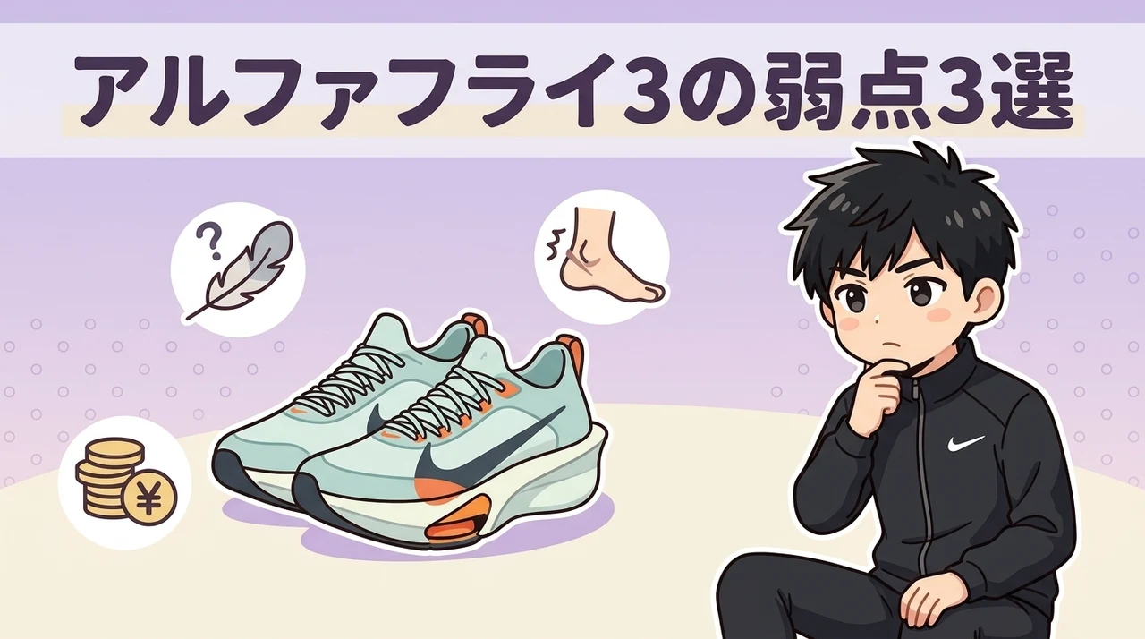 アルファフライ3の購入前に知るべきデメリット3選