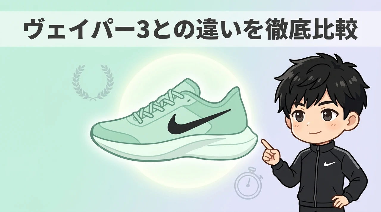 ヴェイパーフライ3との違いを徹底比較