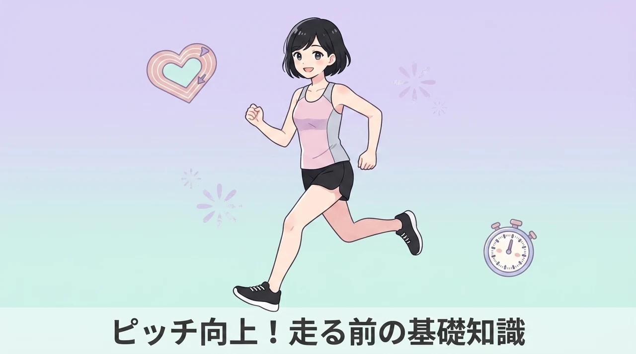 ランニングのピッチを上げるトレーニング前の基礎知識