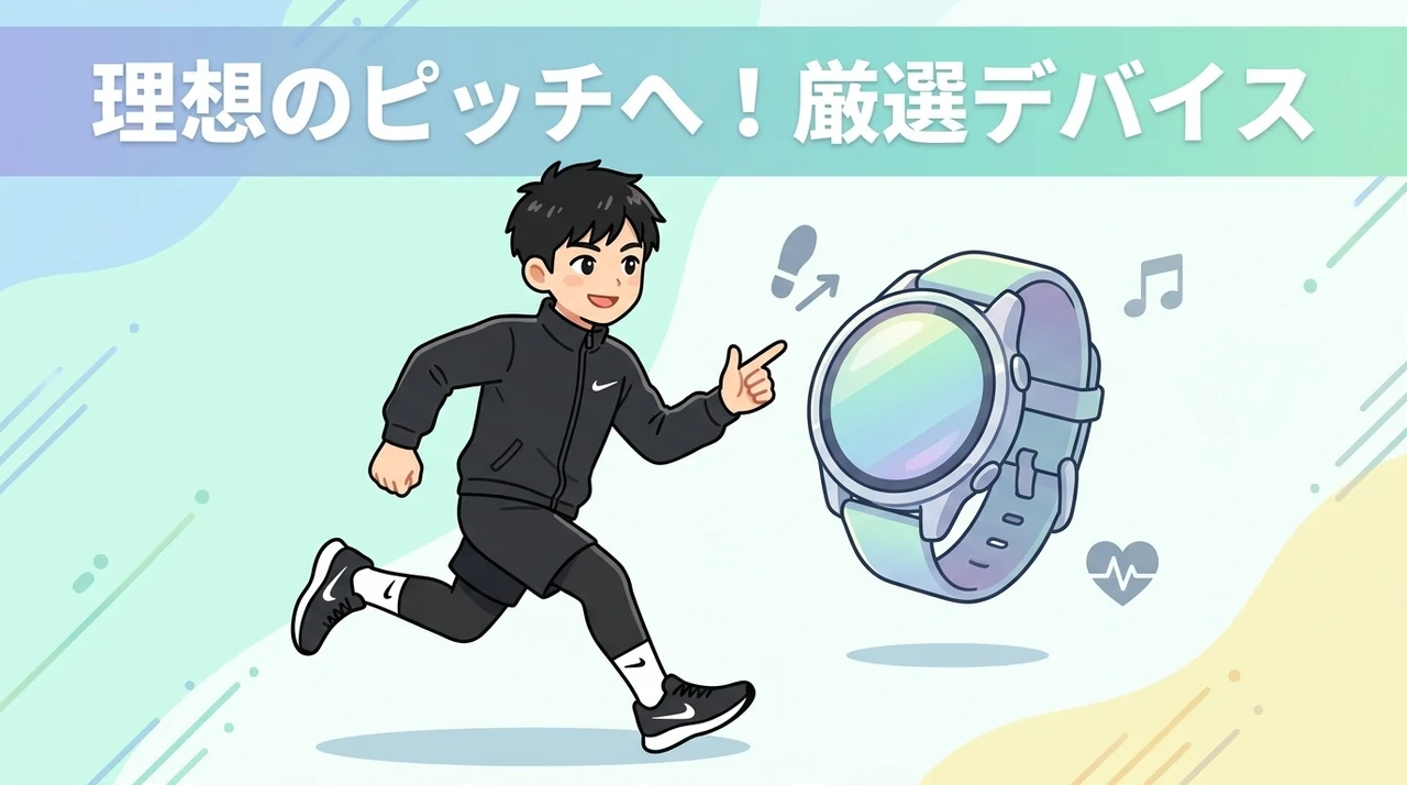 ランニングのピッチ向上に役立つおすすめデバイス