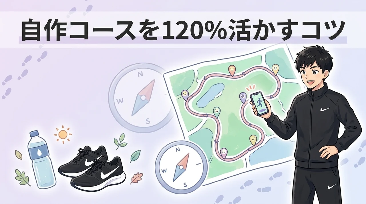 作成したランニングコースを実走行で活用するコツ