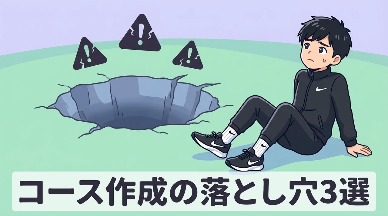 コース作成時に注意すべきデメリット3つ
