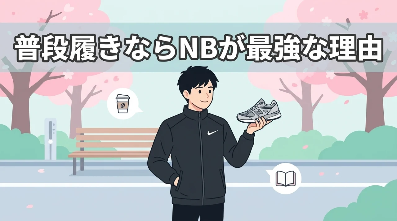 ニューバランスを普段履きにおすすめする理由