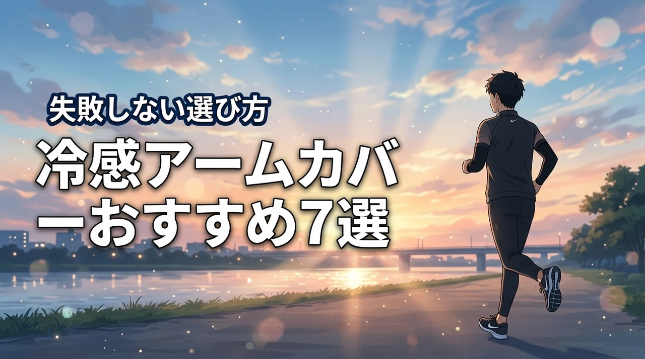 冷感アームカバーでランニングが変わる!失敗しない選び方とおすすめ7選