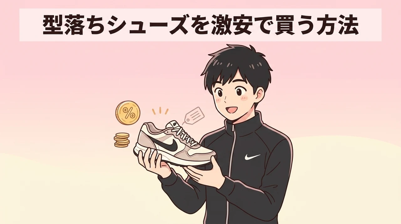 型落ちランニングシューズを激安で買う賢い方法