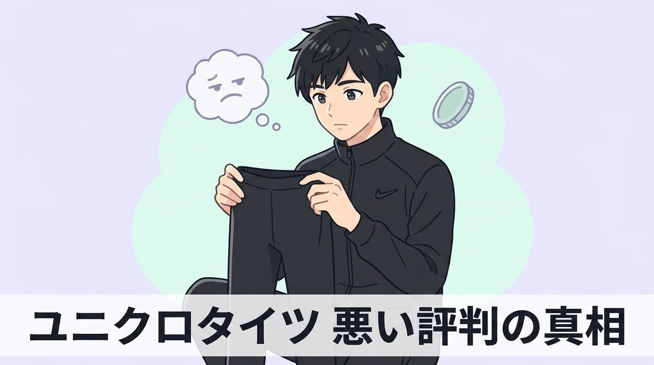 ユニクロ ランニング タイツの悪い評判・口コミ