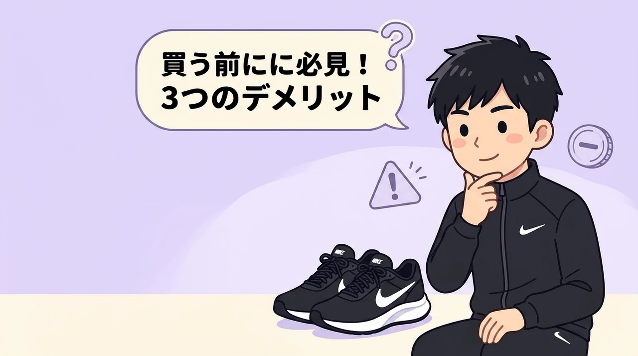 購入前に知っておくべき3つのデメリット