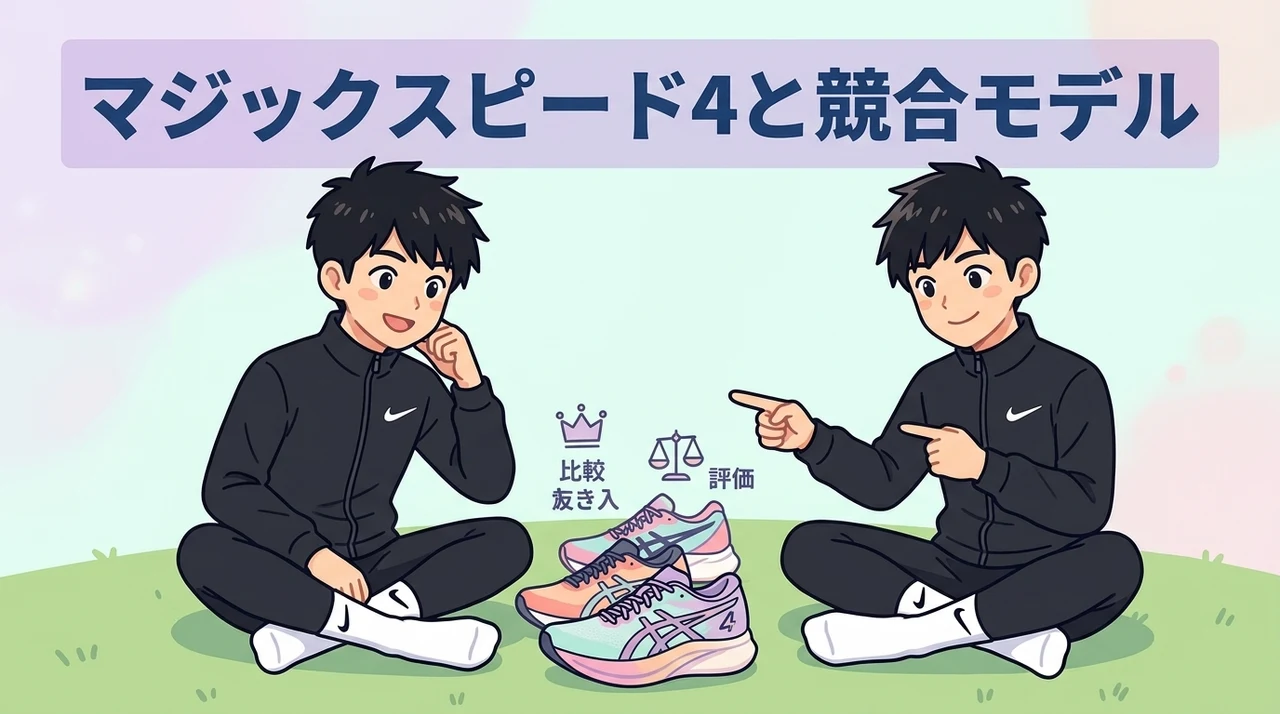 マジックスピード4と競合モデルを徹底比較