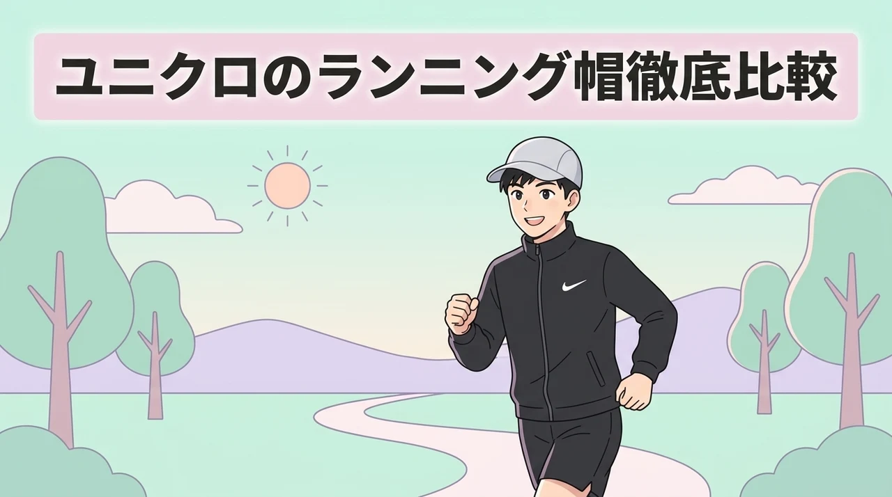 ユニクロのランニング帽子を徹底レビュー|機能と種類