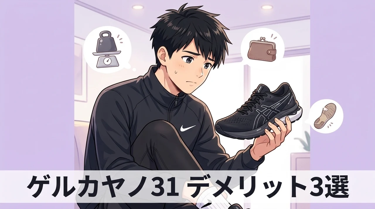 ゲルカヤノ31の購入前に知るべき3つのデメリット