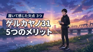 ゲルカヤノ31のレビュー！実際に履いて分かった3つの欠点と5つのメリットを解説