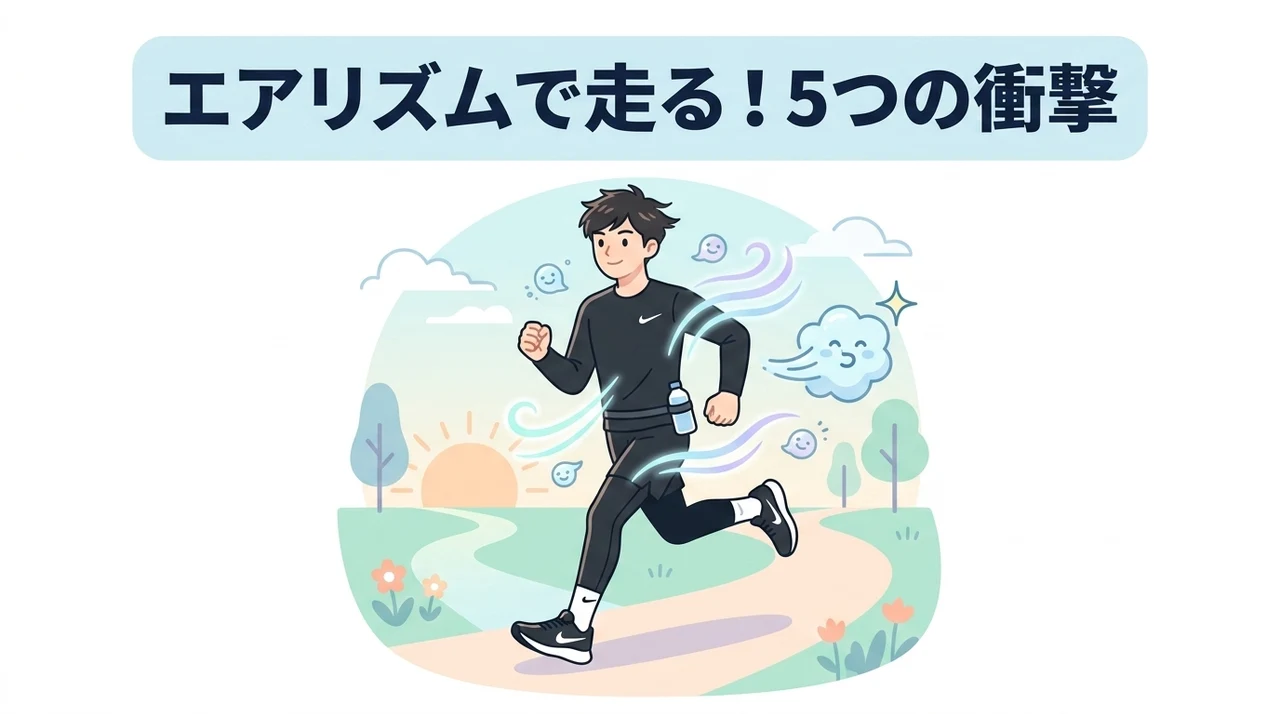 ランニングでエアリズムを着用して実感した5つのメリット