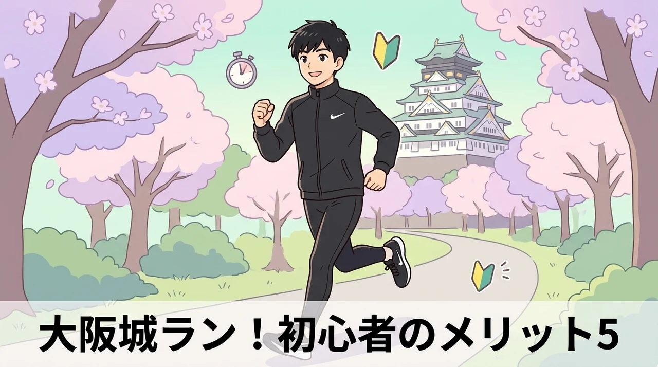 初心者におすすめ!大阪城公園を走る5つのメリット