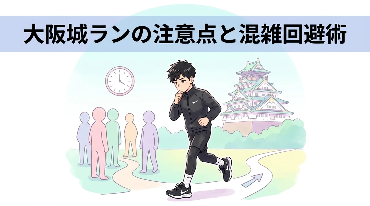 大阪城ランで注意すべき3つのデメリットと混雑回避策