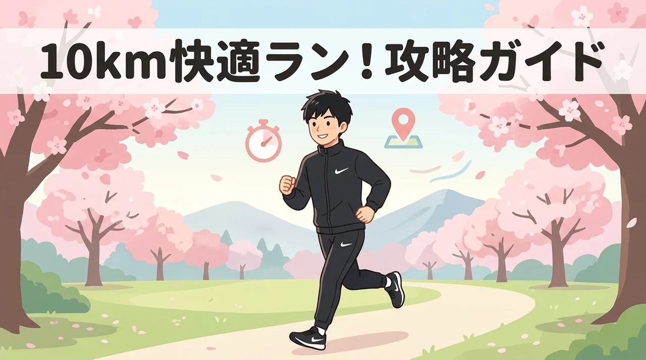 10kmを快適に走るためのコース詳細と知っておきたい注意点
