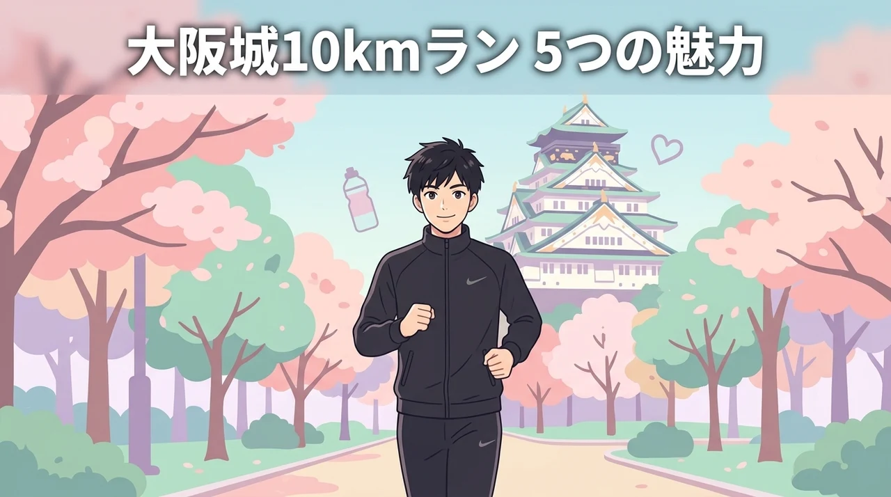 大阪城公園で10kmランニングを楽しむ5つのメリット