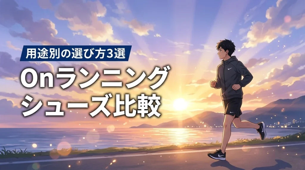 Onランニングシューズおすすめ比較｜用途別の選び方！Onのどれがいい何がいい3選