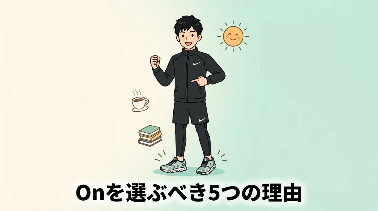 オン ランニングを愛用する5つのメリット