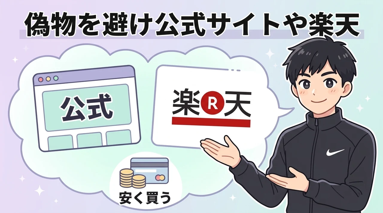 偽物を避け公式サイトや楽天で安く買うメリット5つ