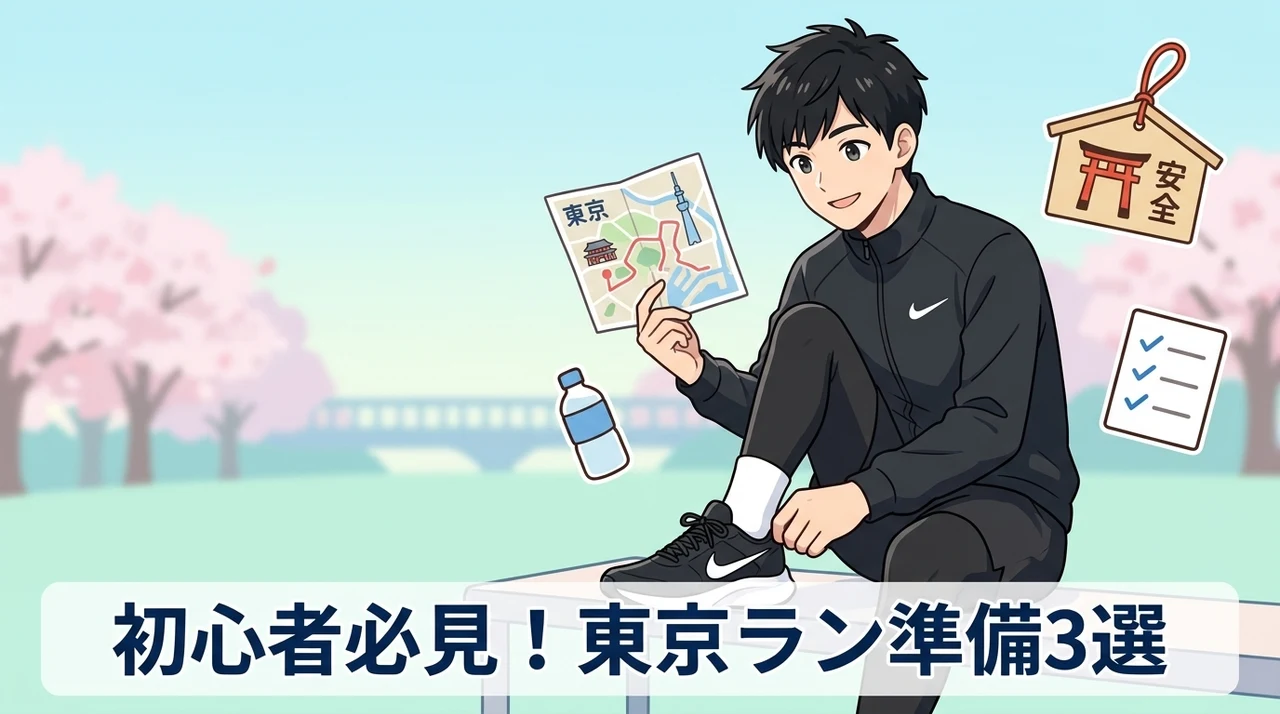 初心者が東京のランニングイベント前に準備すべき3つの事
