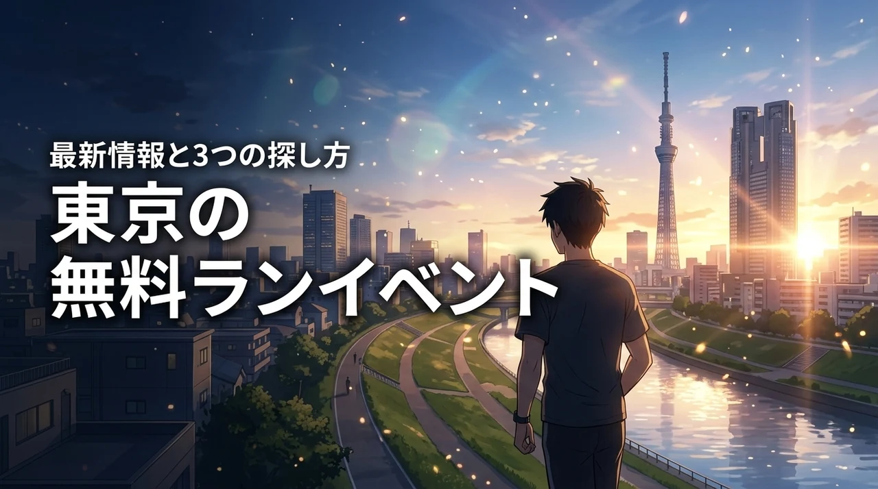 東京の無料ランニングイベント最新情報と3つの探し方も解説！初心者の入門に最適