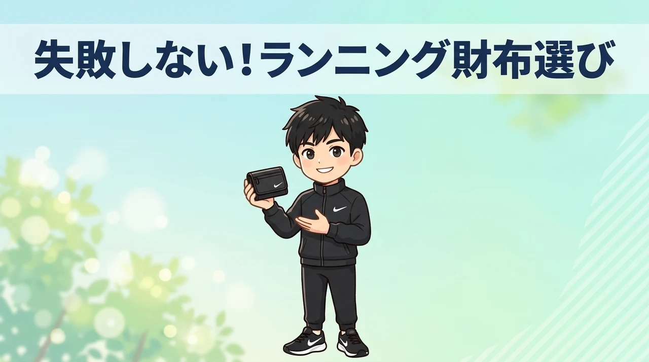 失敗しないランニング用のミニ財布の選び方