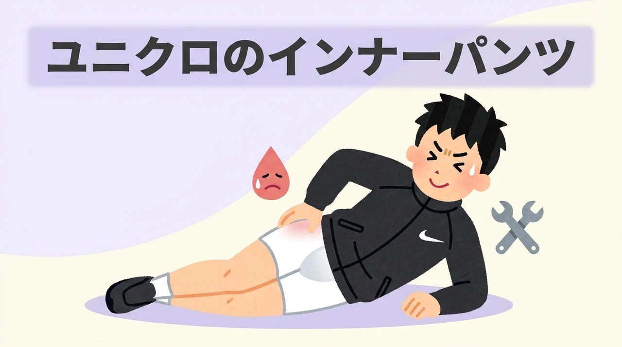 ユニクロのインナーパンツをランニングで使うデメリット3つ